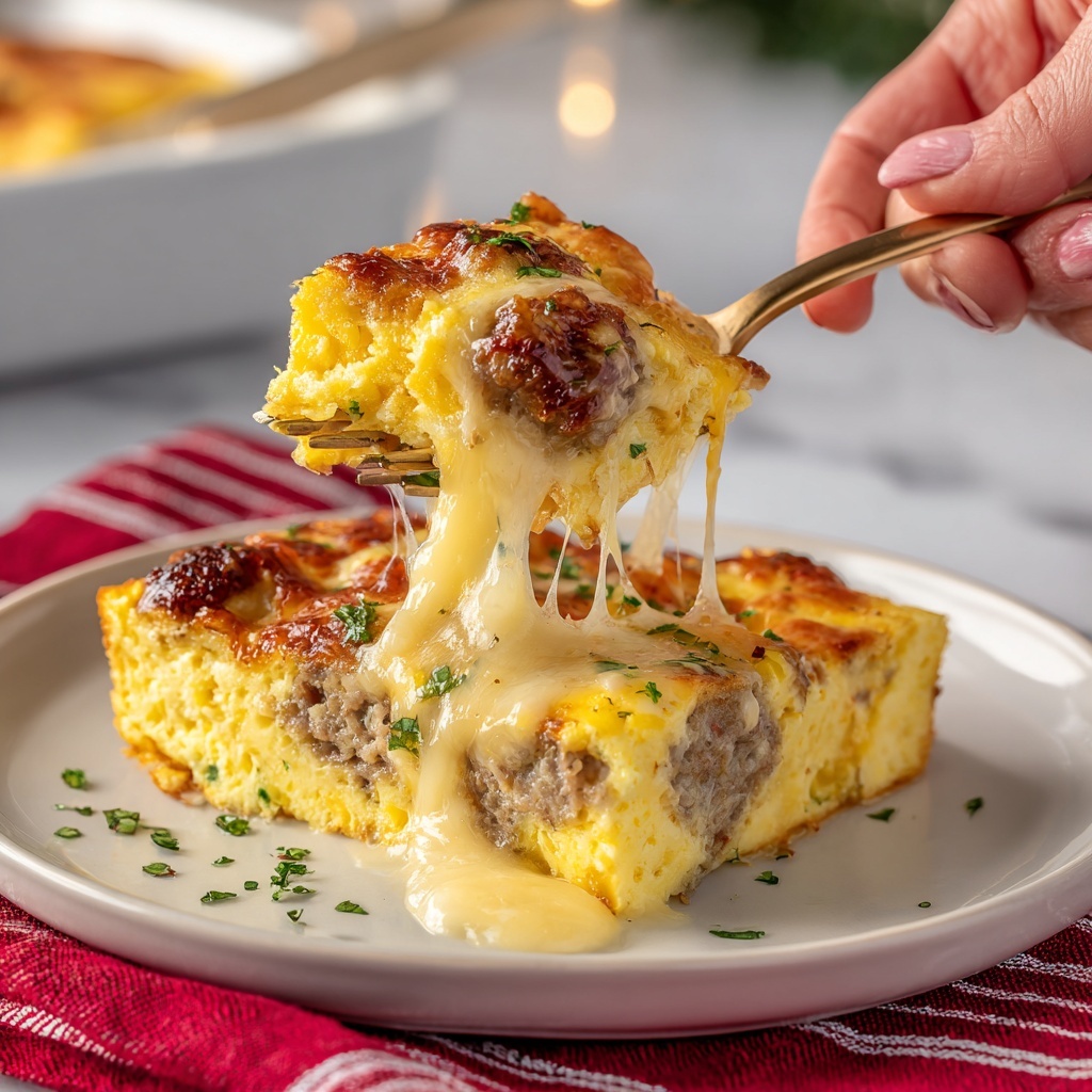 Sausage Breakfast Casserole Recipe - Recipe Image