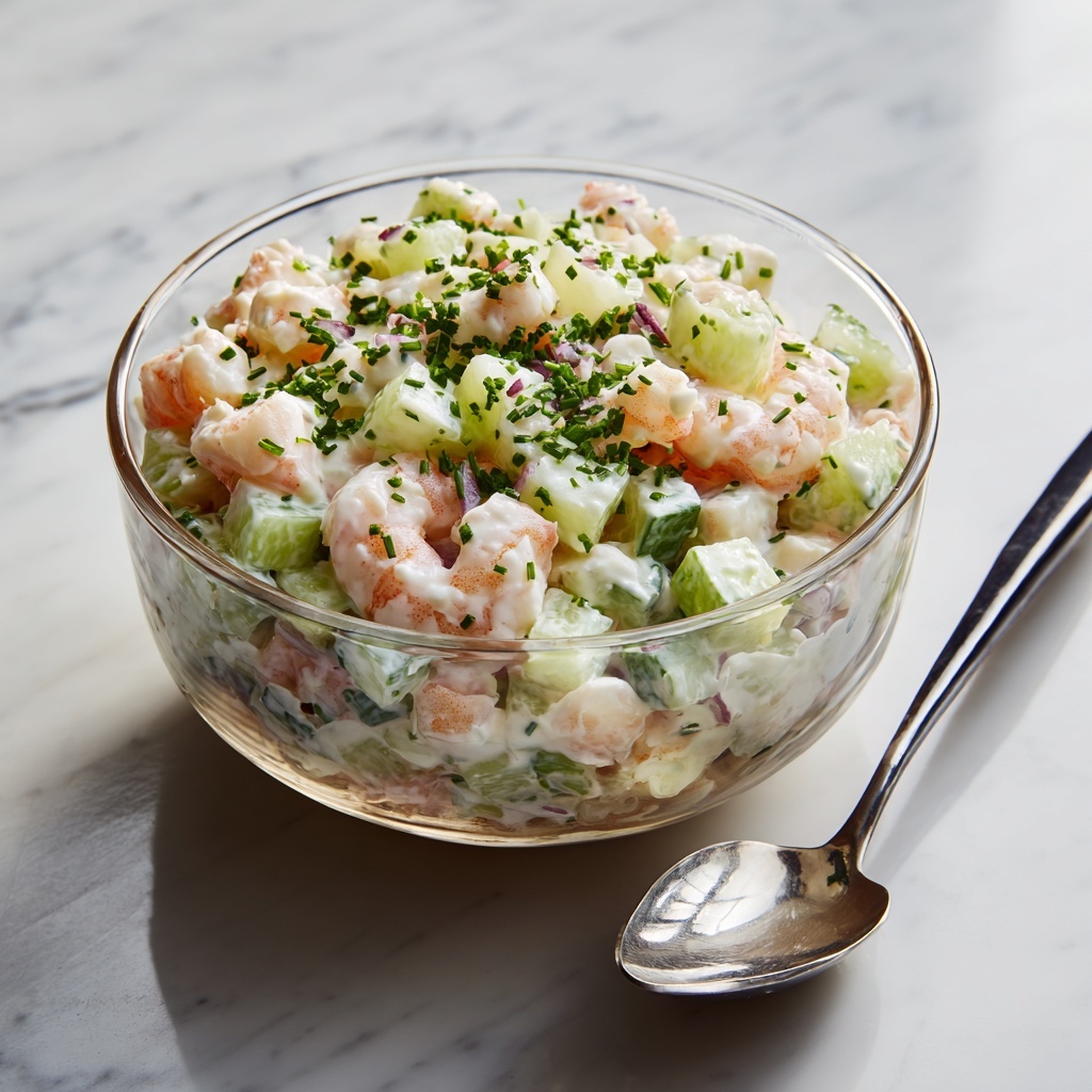 Lemon Dill Shrimp Salad Recipe - Recipe Image