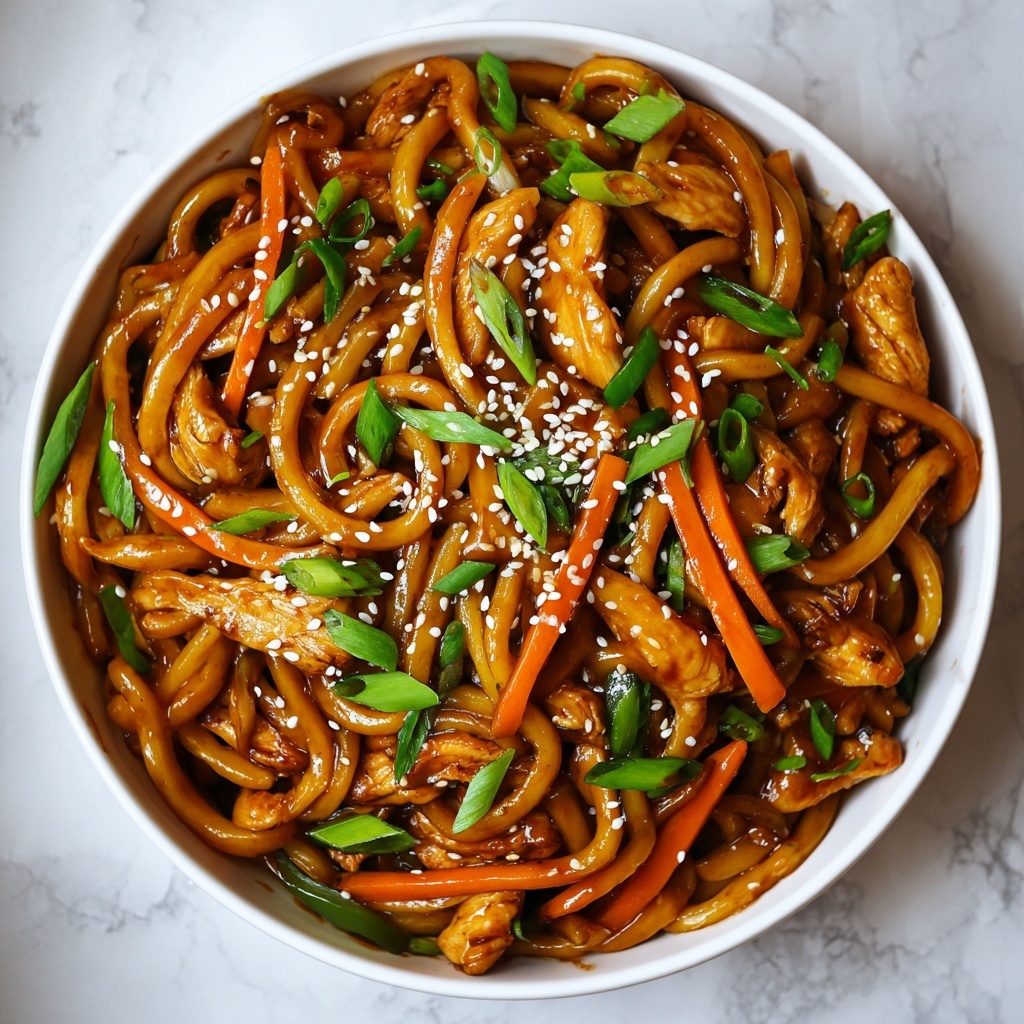 Yaki Udon Noodle Recipe - Recipe Image