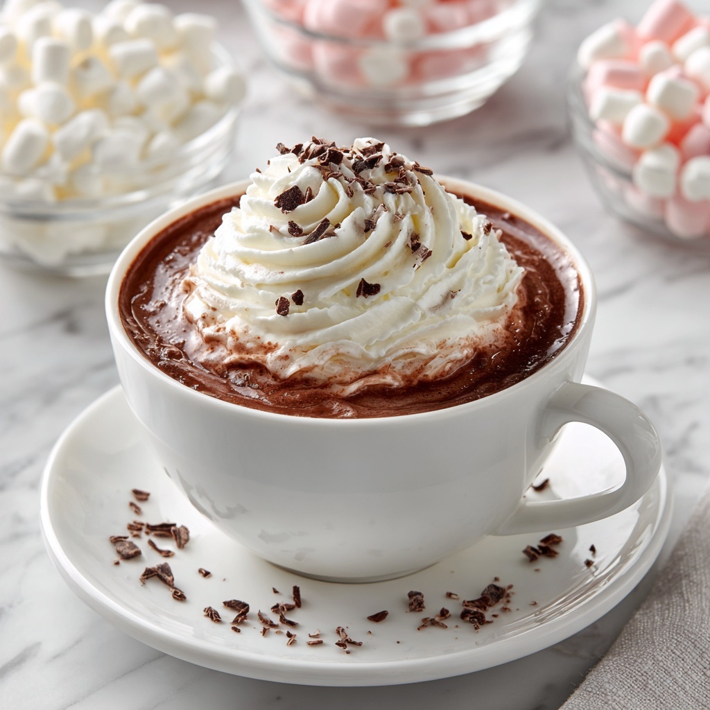 Rich Homemade Hot Chocolate Recipe - Recipe Image