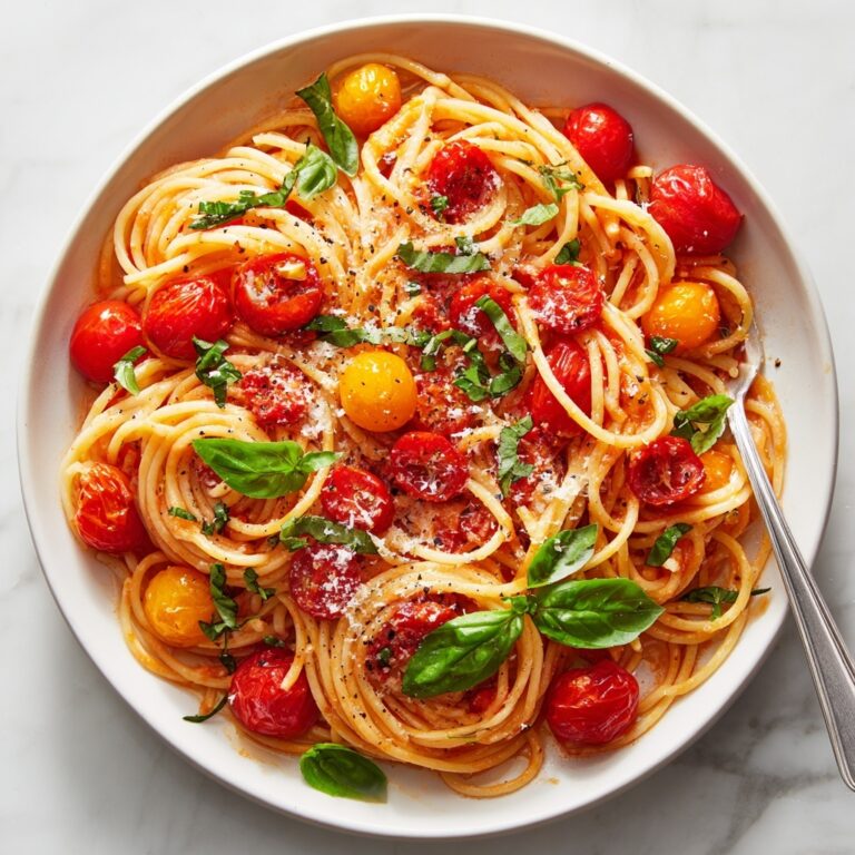 Burst Cherry Tomato Pasta Recipe