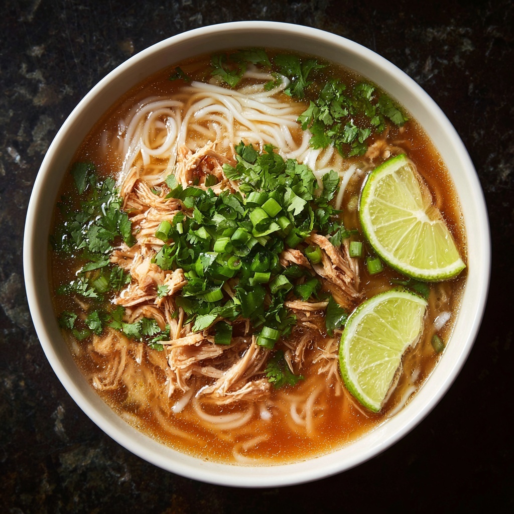 Asian Chicken Noodle Soup Recipe - Recipe Image