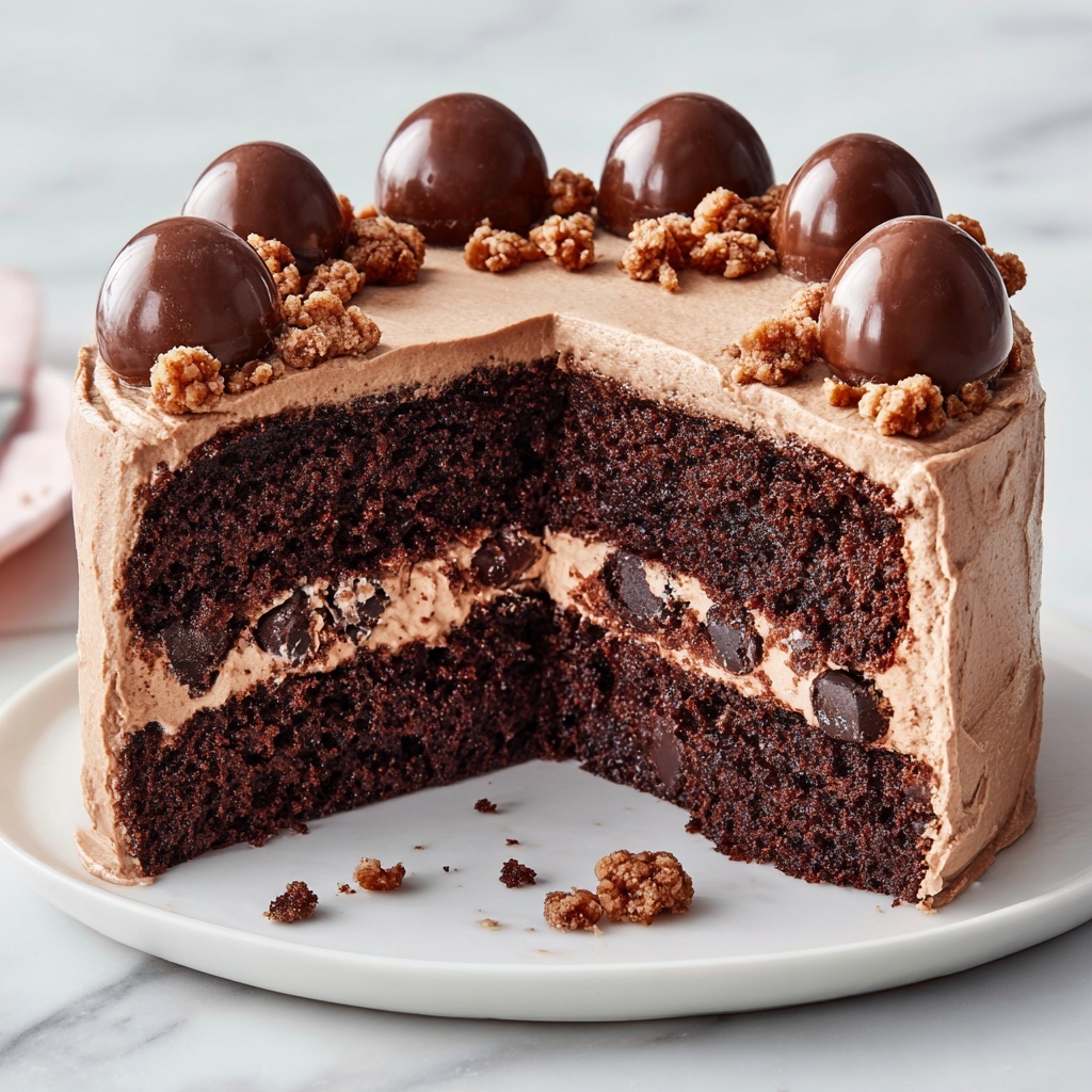 Peanut Butter Chocolate Layer Cake Recipe - Recipe Image