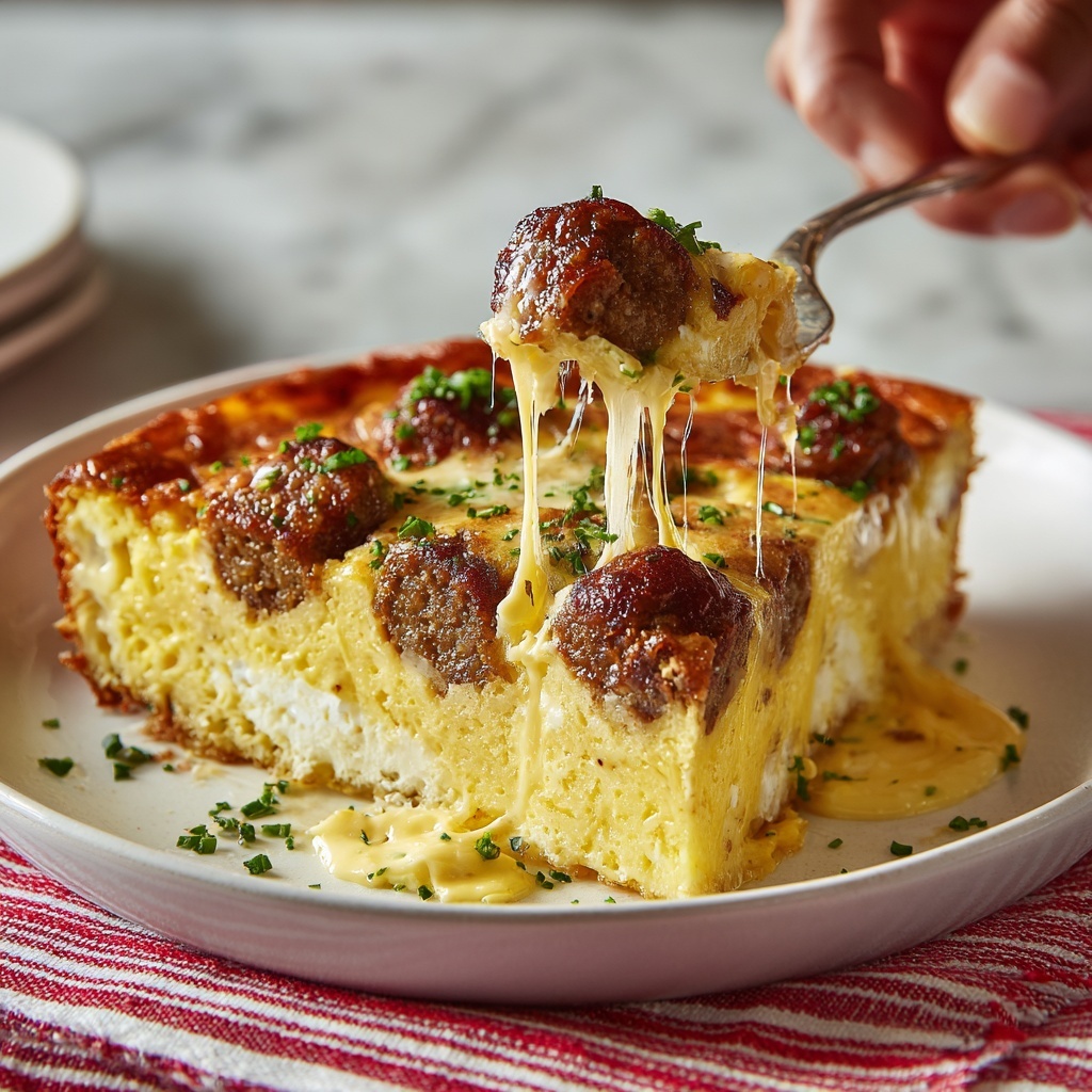 Sausage Breakfast Casserole Recipe - Recipe Image