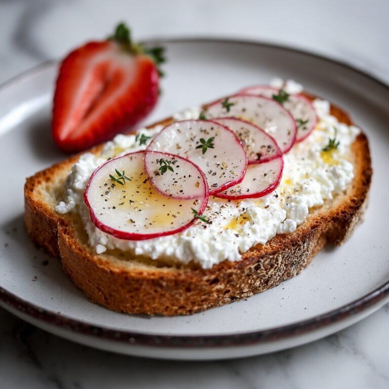 Whipped Ricotta Honey Toast: A 10-Minute Breakfast Delight Recipe