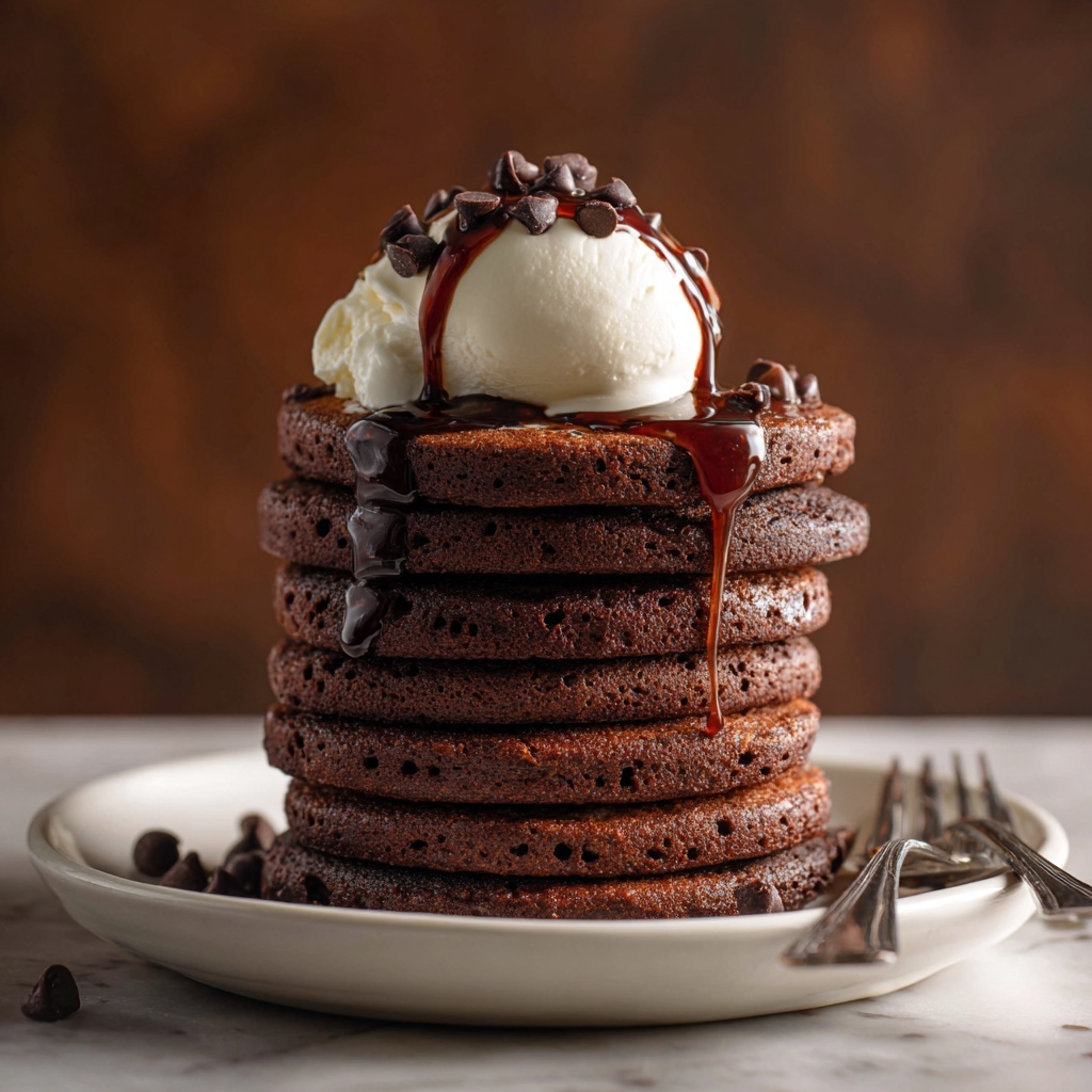 Chocolate Protein Pancakes Recipe - Recipe Image