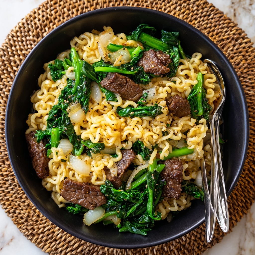 Black Pepper Beef Noodles Recipe - Recipe Image