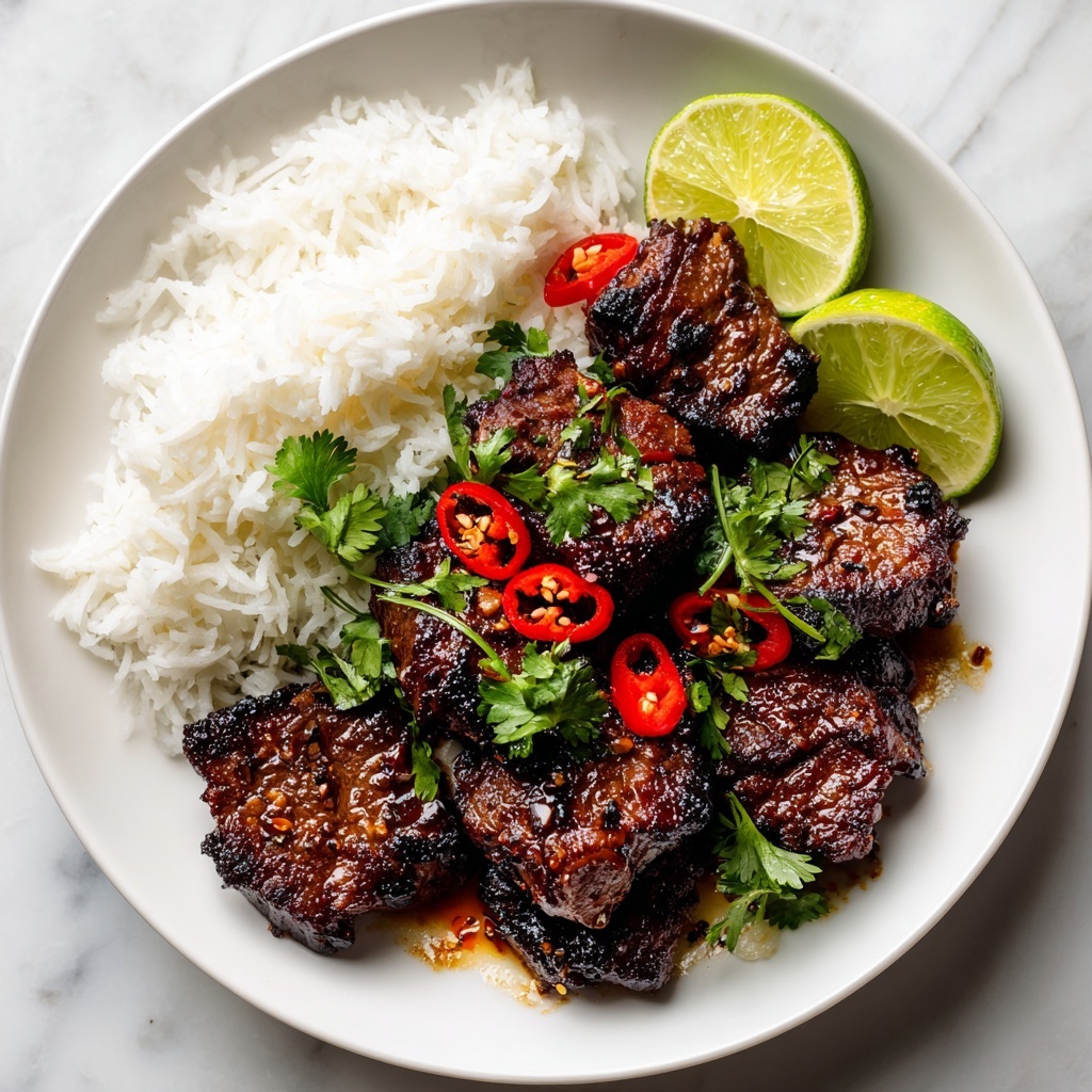 Thai Grilled Chicken (Gai Yang) with Coconut Rice and Thai Dipping Sauce Recipe - Recipe Image