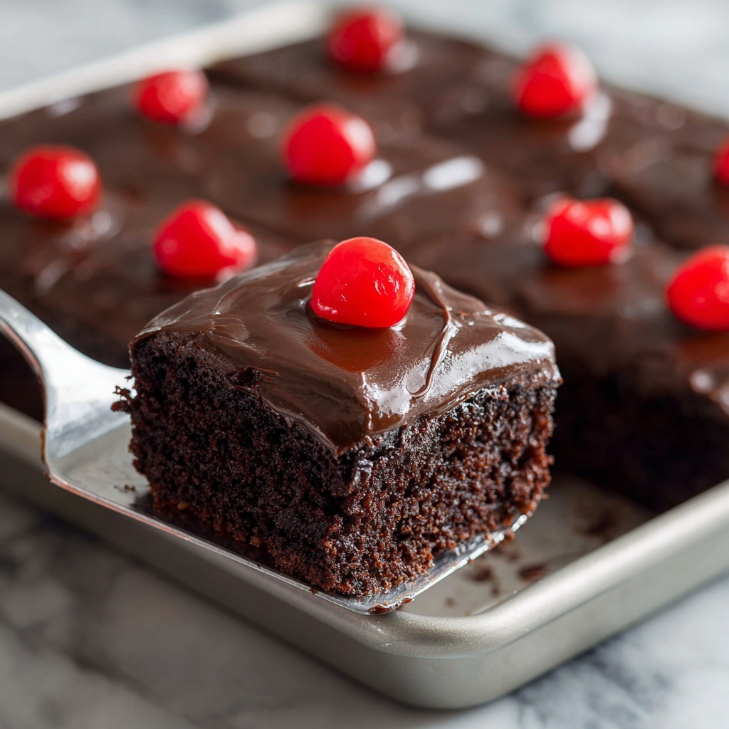 Dr Pepper Cherry Cake Recipe - Recipe Image