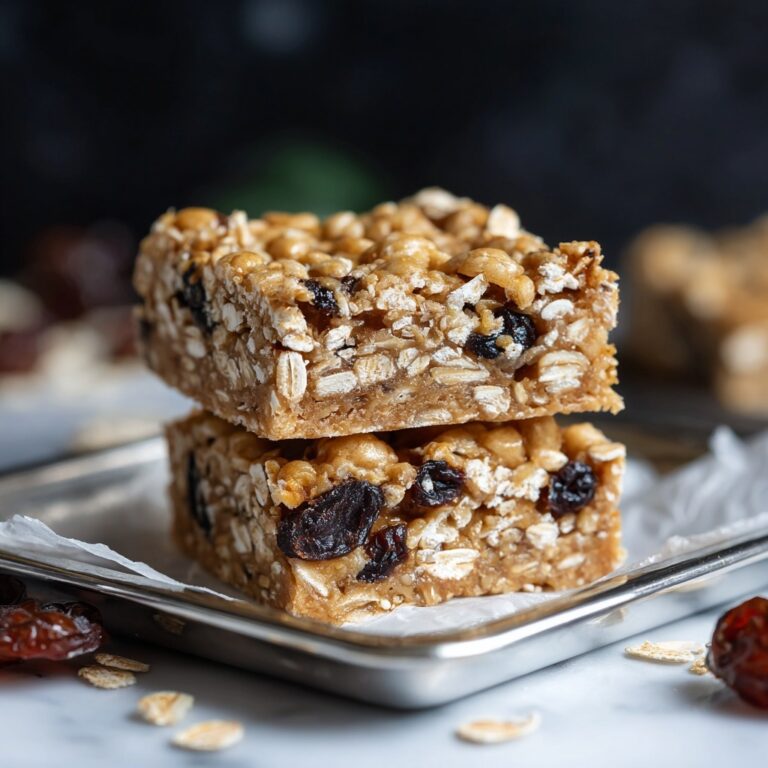 Oatmeal Raisin Cookie Bars Recipe