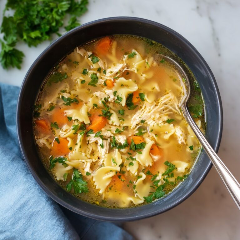 Cozy Chicken Pastina Soup for Cold Days Recipe