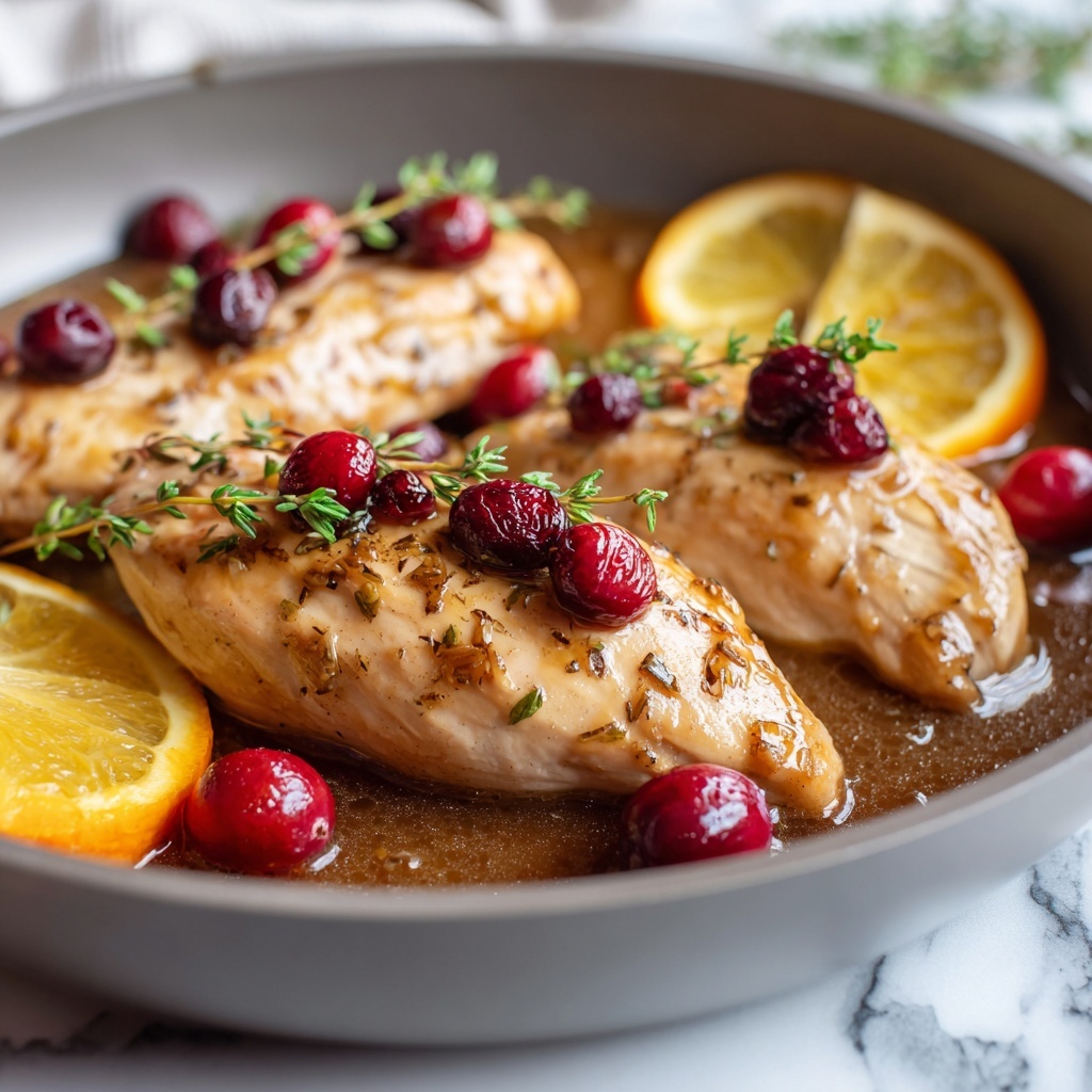 Cranberry Orange Chicken Recipe - Recipe Image