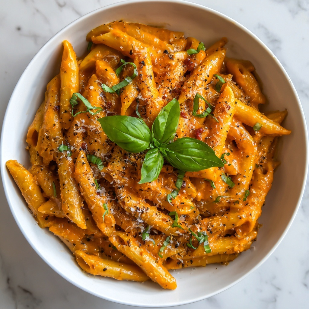 Creamy Tomato Garlic Pasta Recipe - Recipe Image