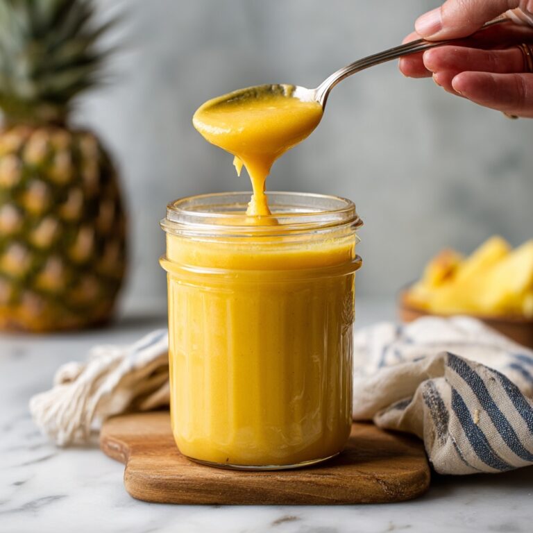 Easy Pineapple Curd (Eggless & Dairy-Free) Recipe