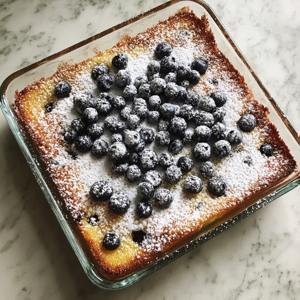 Lemon Blueberry Buttermilk Breakfast Cake Recipe - Recipe Image
