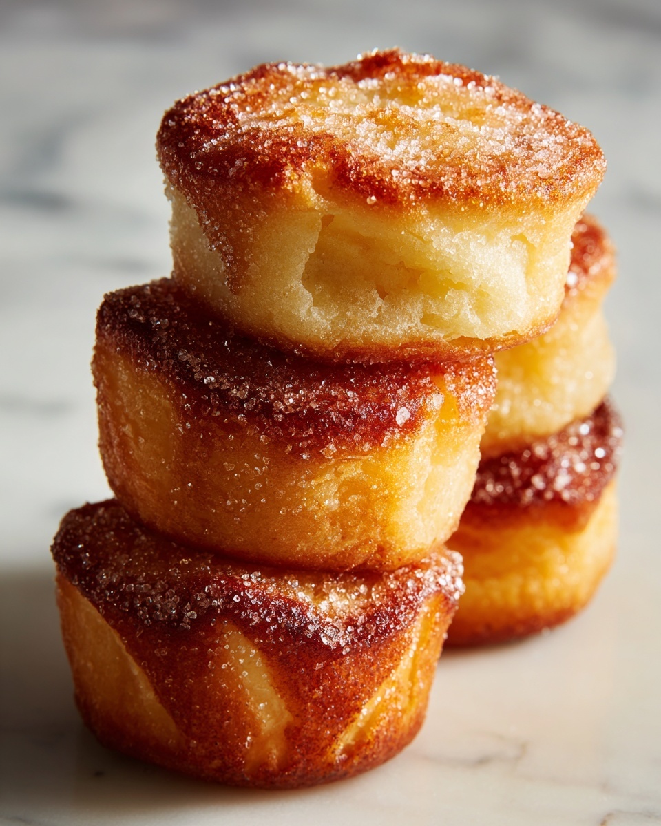 Keto Mini Cinnamon Sugar Muffins Recipe - Recipe Image