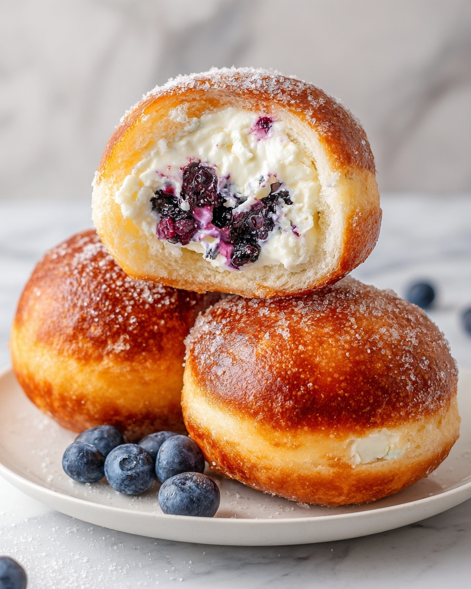 Blueberry Cream Cheese Egg Rolls Recipe - Recipe Image
