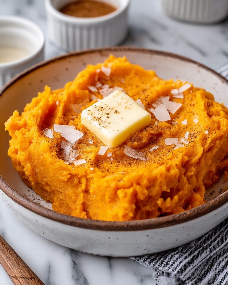 Honey Butter Mashed Sweet Potatoes Recipe