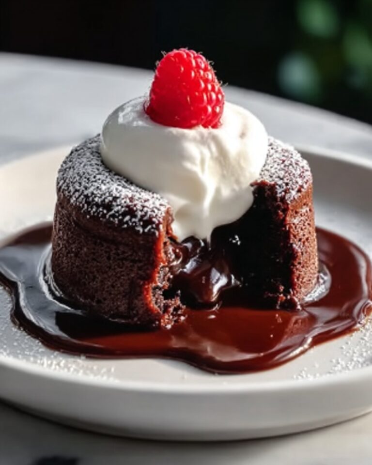 Decadent Chocolate Lava Cake Recipe