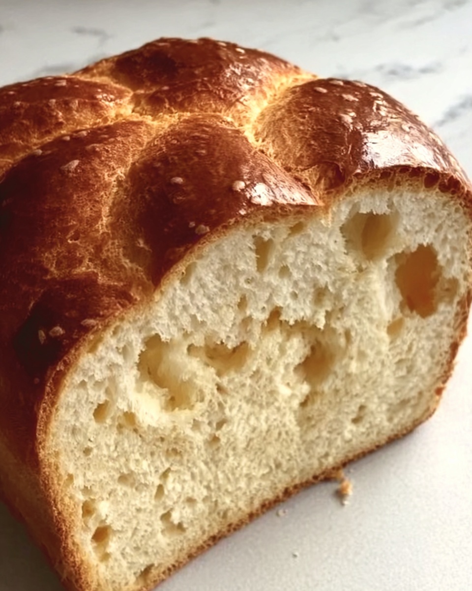 Easy Sweet Condensed Milk Bread Recipe - Recipe Image