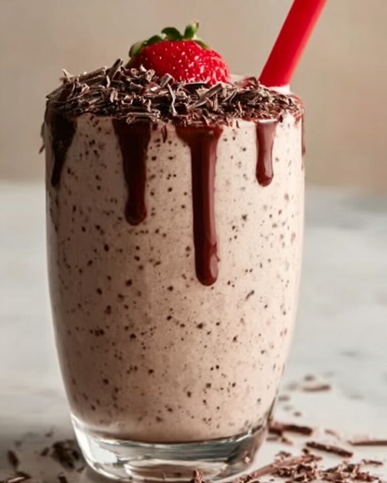 Chocolate Covered Strawberry Protein Shake Recipe