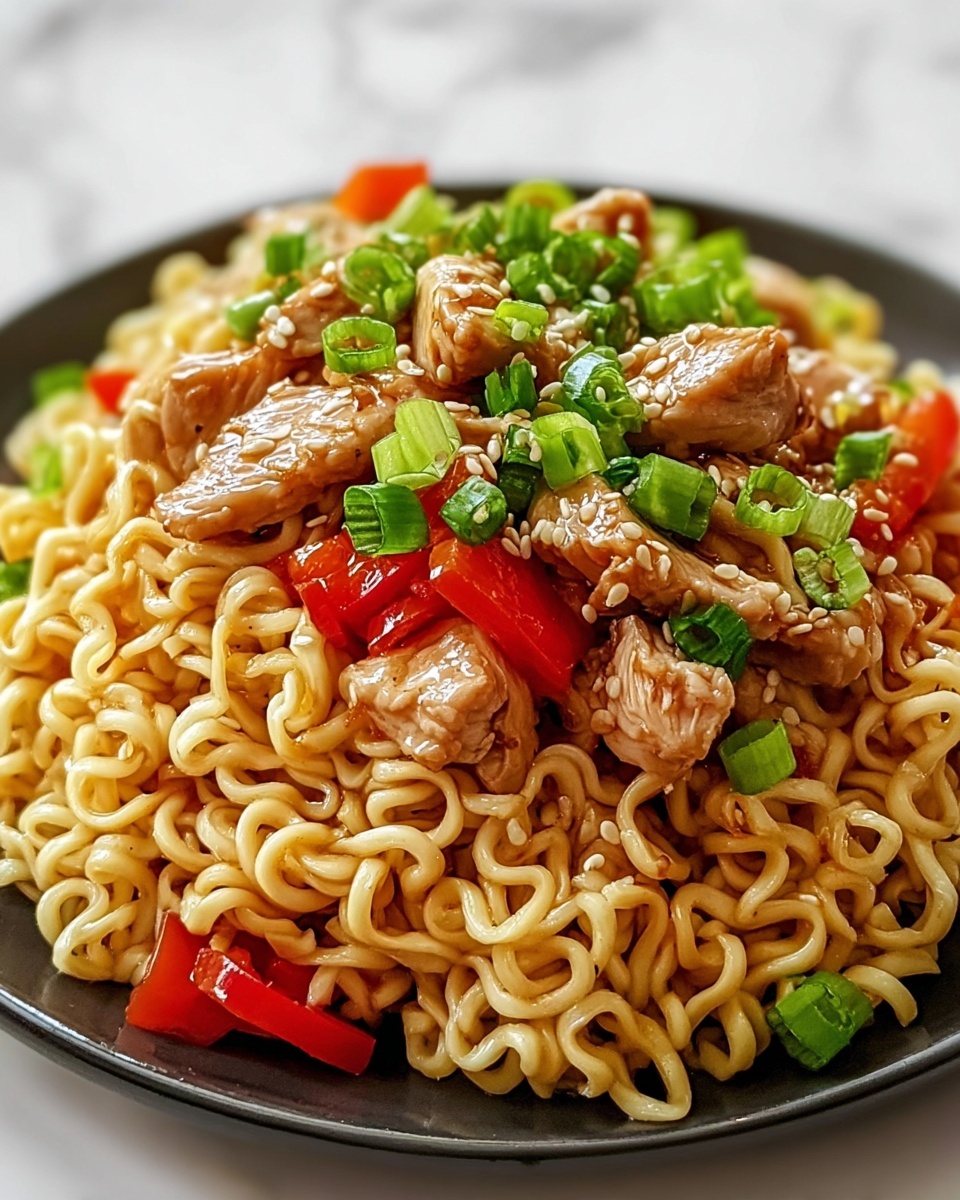 Chicken Ramen Stir Fry Recipe - Recipe Image