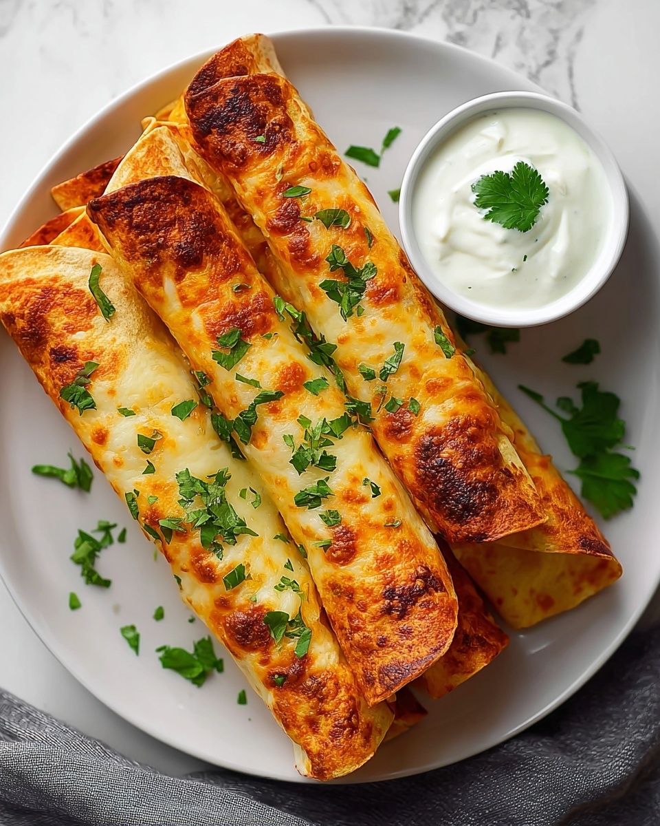 Buffalo Chicken Taquitos: A Spicy & Easy Recipe - Recipe Image