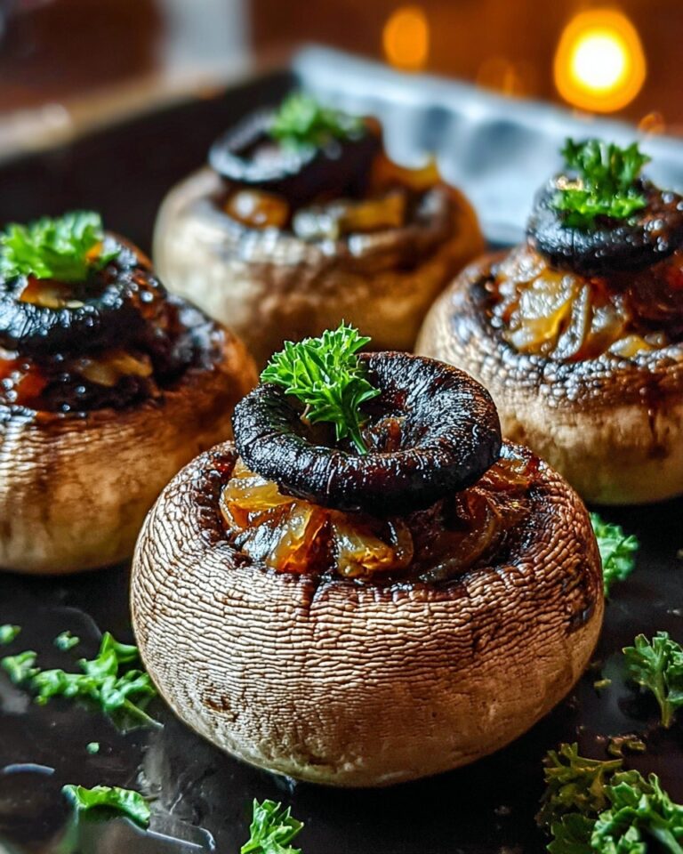Stuffed Mushroom Eyeballs: A Spooky Halloween Appetizer Recipe