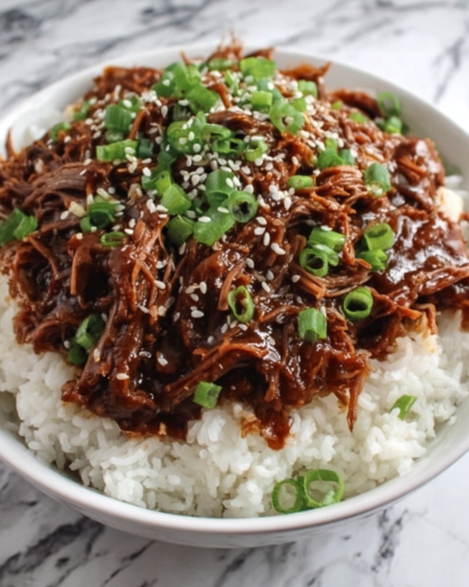 Sweet and Spicy Korean Beef Stew Recipe - Recipe Image