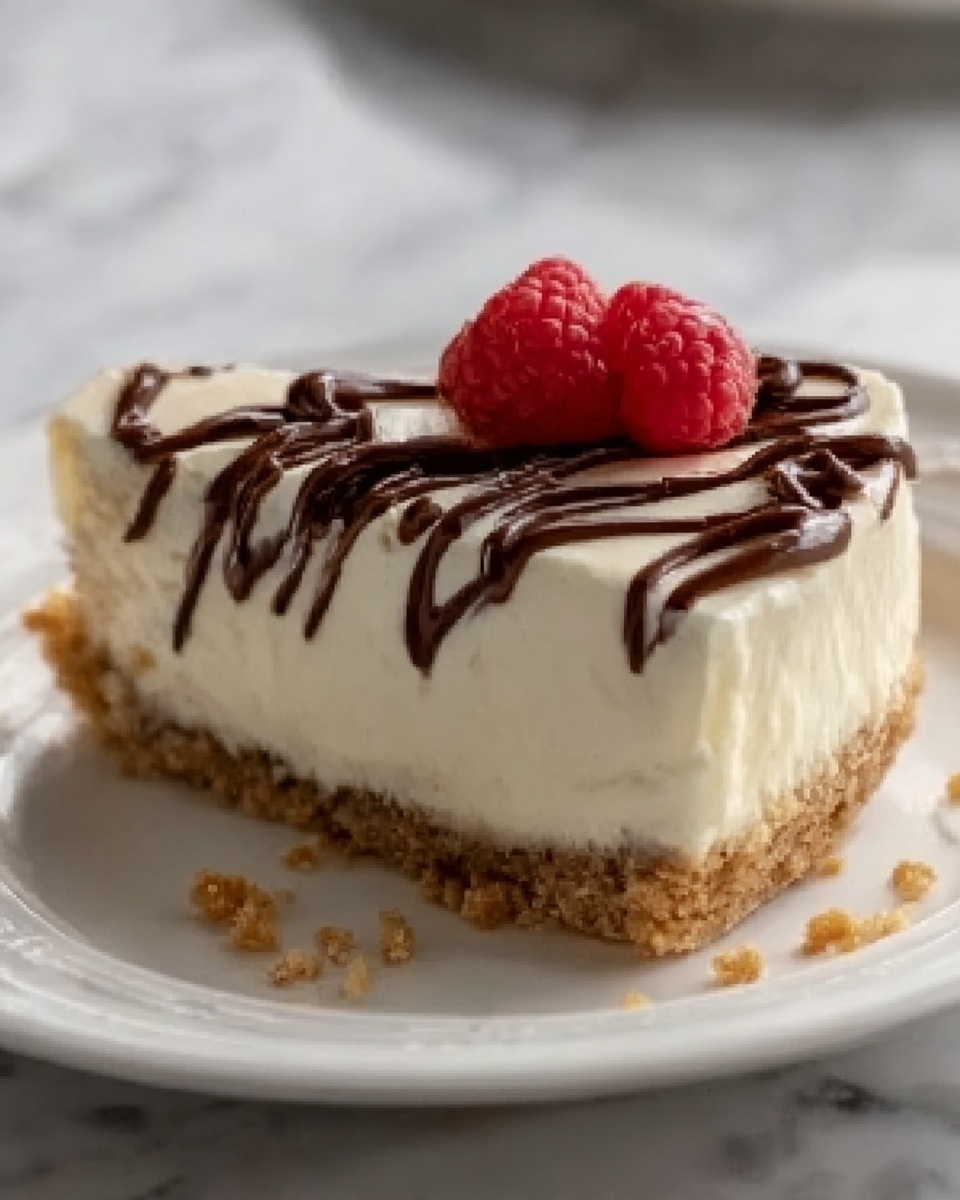 Easy No-Bake Cheesecake Recipe - Recipe Image