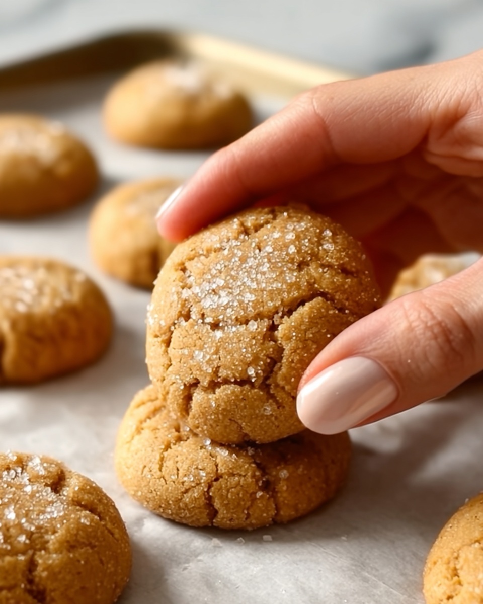 Vegan Peanut Butter Sugar Cookies Recipe - Recipe Image