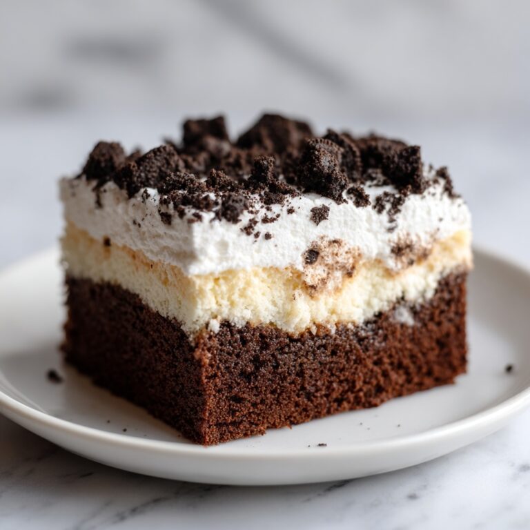 Oreo Pudding Poke Cake Recipe