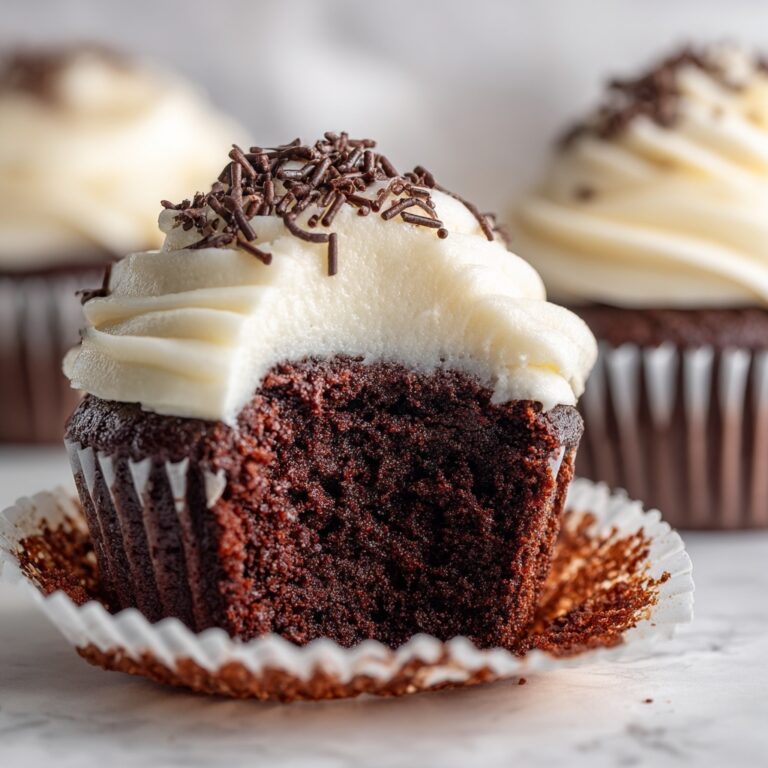 Creamy Chocolate Cupcakes Recipe