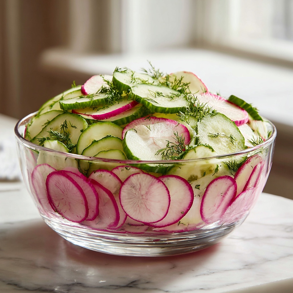 Radish and Cucumber Salad Recipe - Recipe Image
