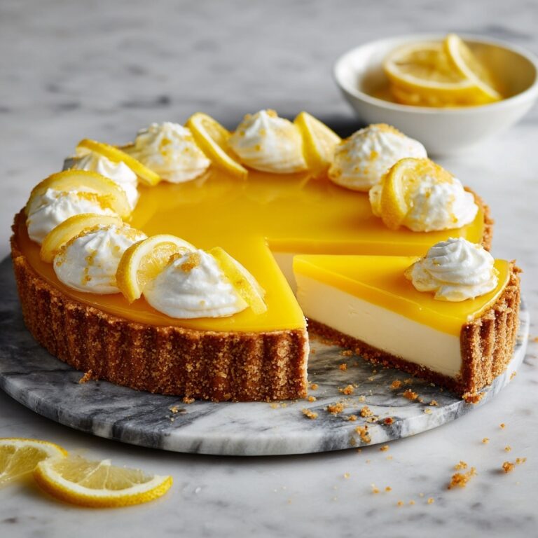 Vegan Lemon Tart with Lemon Curd and Coconut Cream Garnish Recipe
