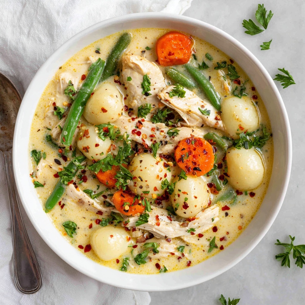 Olive Garden Chicken Gnocchi Soup Recipe - Recipe Image