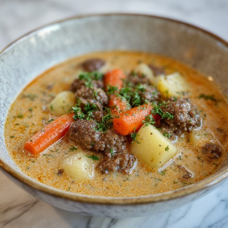 Oven Baked Beef Stew with Potatoes and Carrots Recipe