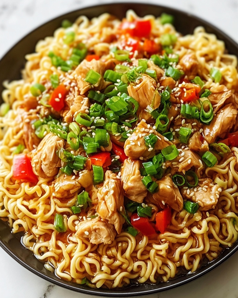 Chicken Ramen Stir Fry Recipe - Recipe Image
