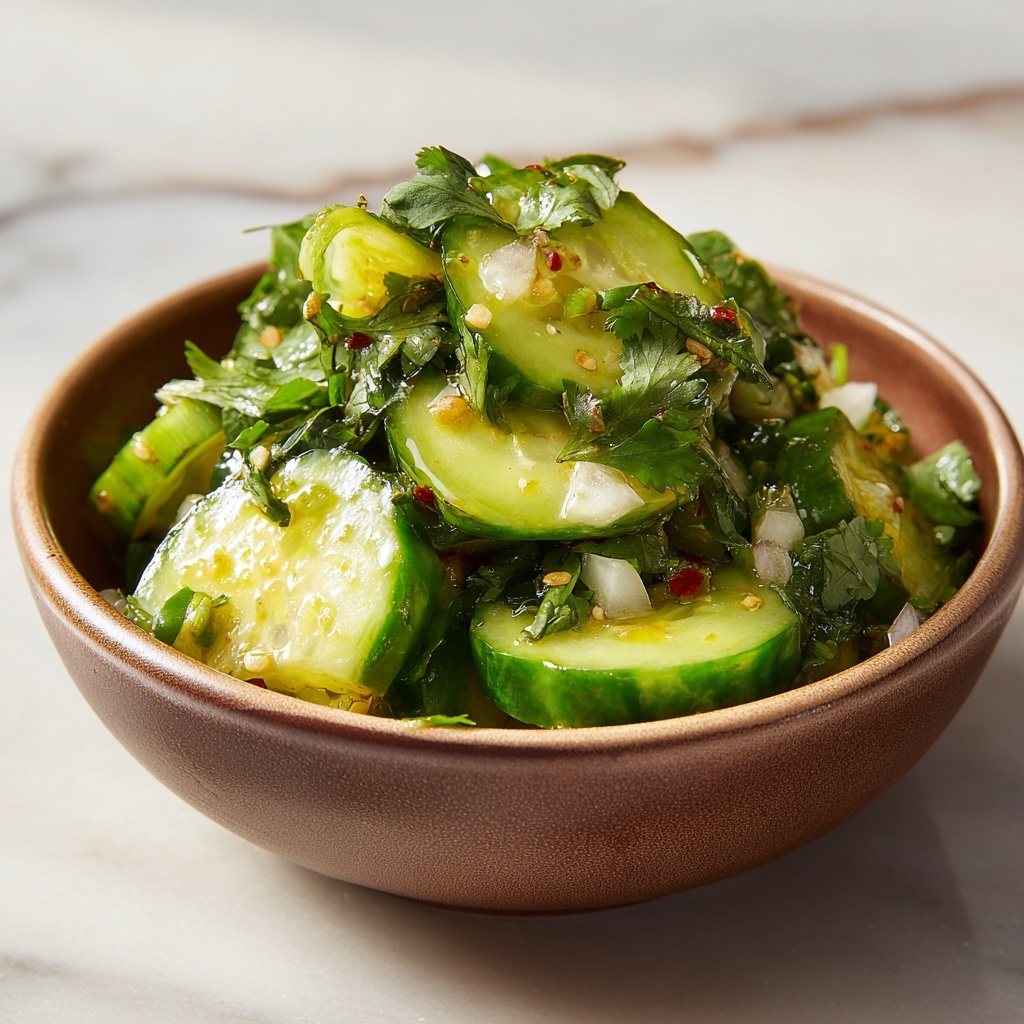 Mexican-Style Pickled Cucumbers Recipe - Recipe Image