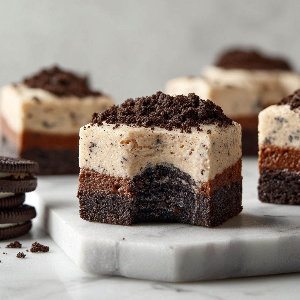 Cookies and Cream Brownies Recipe - Recipe Image