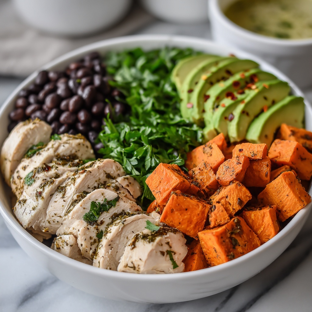 Chicken and Sweet Potato Bowls Recipe - Recipe Image
