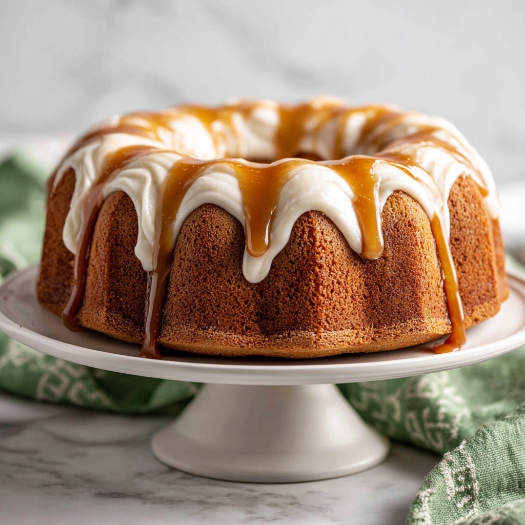 Peach Cobbler Pound Cake Recipe - Recipe Image
