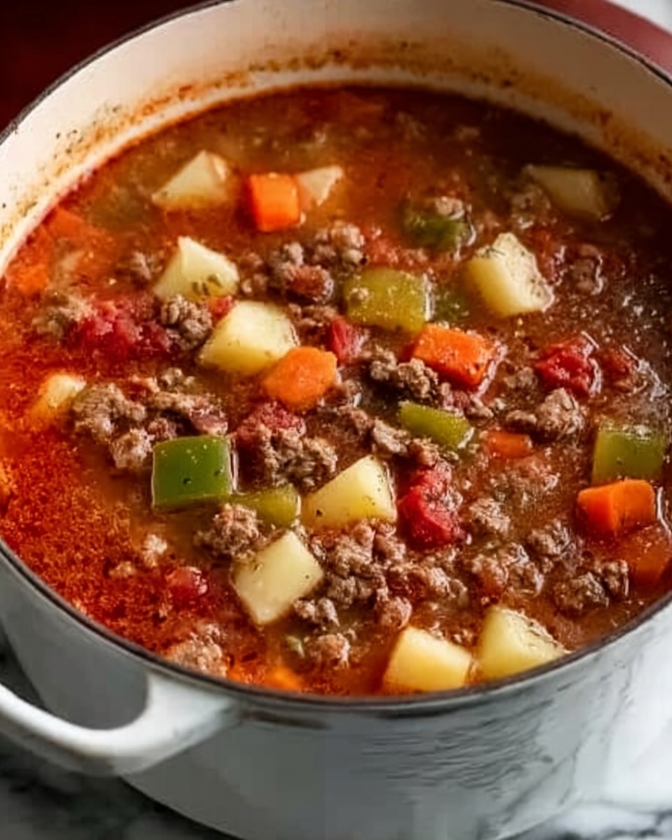 Vegetable Beef Soup Recipe - Recipe Image