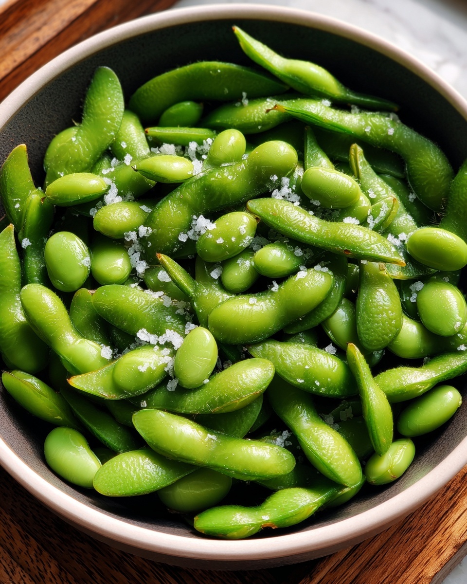 Edamame with Sea Salt and Lemon Recipe - Recipe Image
