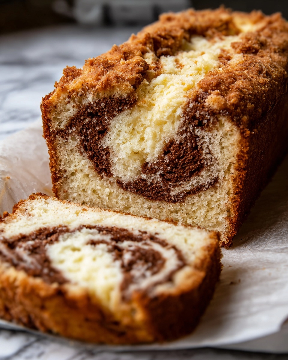 Cream Cheese Cinnamon Swirl Banana Bread Recipe - Recipe Image