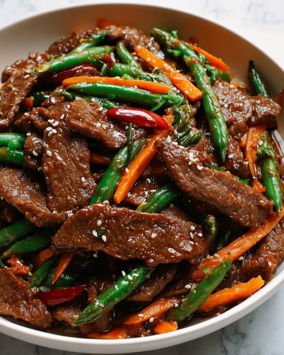 Beef with Black Bean Sauce Recipe - Recipe Image